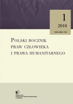 Polski Rocznik Praw Człowieka i Prawa Humanitarnego 