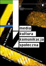 Media – Kultura – Komunikacja Społeczna